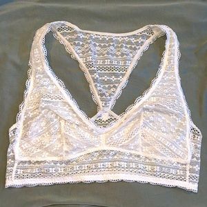 Victoria’s Secret Racerback Lace Bralette Size M
